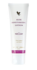 A thick, velvety moisturising cream containing nourishing aloe, jojoba oil, collagen and elastin to leave skin feeling soft and supple. This lotion moisturises your face, hands and body whilst maintaining the skin’s natural pH balance. Its easy-to-absorb formula also makes a great base for makeup application. N.B. Suitable for people prone to dry skin conditions.
<span style="font-weight: 700; ">'Aloe Moisturizing Lotion' was awarded the EXCELLENT rating in dermatological tests carried out by Dermatest®.</span>
<div></div>