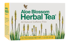 Promote inner-calm and wellbeing with this all-natural brew of leaves, herbs and spices. This caffeine-free tea features a robust combination of cinnamon, cloves, ginger, cardamom and allspice without any calories. Refreshing, soothing and naturally low in calories, Aloe Blossom Herbal Tea is delicious served warm or with ice as a refreshing alternative. Each pack contains twenty-five individually foil-wrapped sachets.