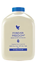 Wake up and get your day moving with this refreshing orange-flavoured aloe gel.&nbsp;Forever Freedom&nbsp;contains all the benefits of our plain gel but with added glucosamine, chondroitin and MSM – popular with those who lead an active lifestyle. N.B.&nbsp;Contains shellfish (shrimp, crab and lobster).