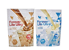 Shake up your diet and lifestyle with naturally-flavoured, plant-powered protein.&nbsp;Forever Lite Ultra&nbsp;contains vital vitamins and minerals and is available in two flavours. This versatile product can be used if you’re watching your calorie intake, or as a filling protein shake if you're trying to gain weight. N.B. Contains soy.