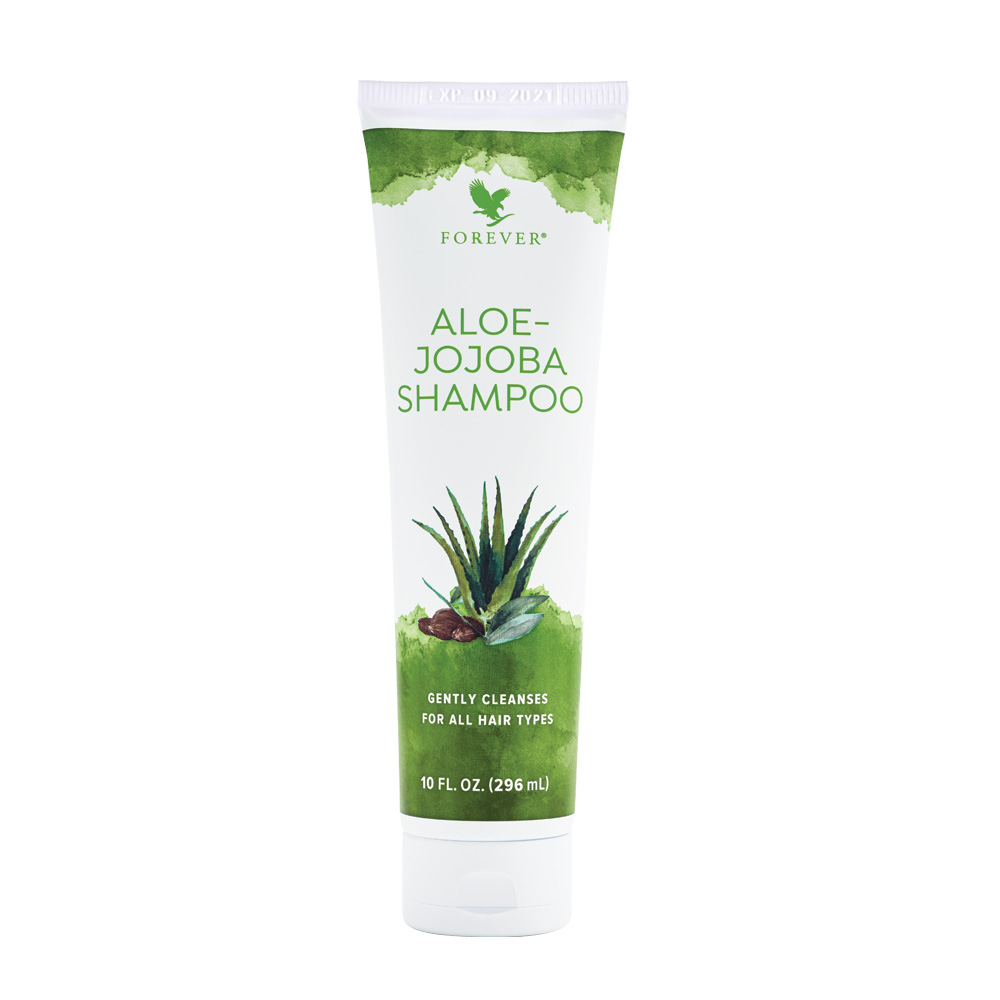 Forever’s&nbsp;<b>Aloe-Jojoba Shampoo</b>&nbsp;is perfect for everyday use to easily rinse away dirt and oil and leave your hair feeling soft and manageable. Perfect for your whole family, experience the feeling of a deep clean that leaves your hair looking and feeling its absolute best.