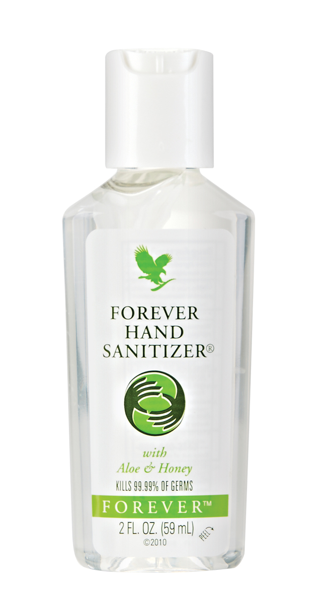 Enriched with soothing aloe and nourishing honey, one squirt of this handy disinfectant can kill 99.9% of germs and bacteria. With a refreshing scent of lemon and lavender, Forever Hand Sanitizer softens and moisturises hands as it cleans. A must-have for your pocket and bag.