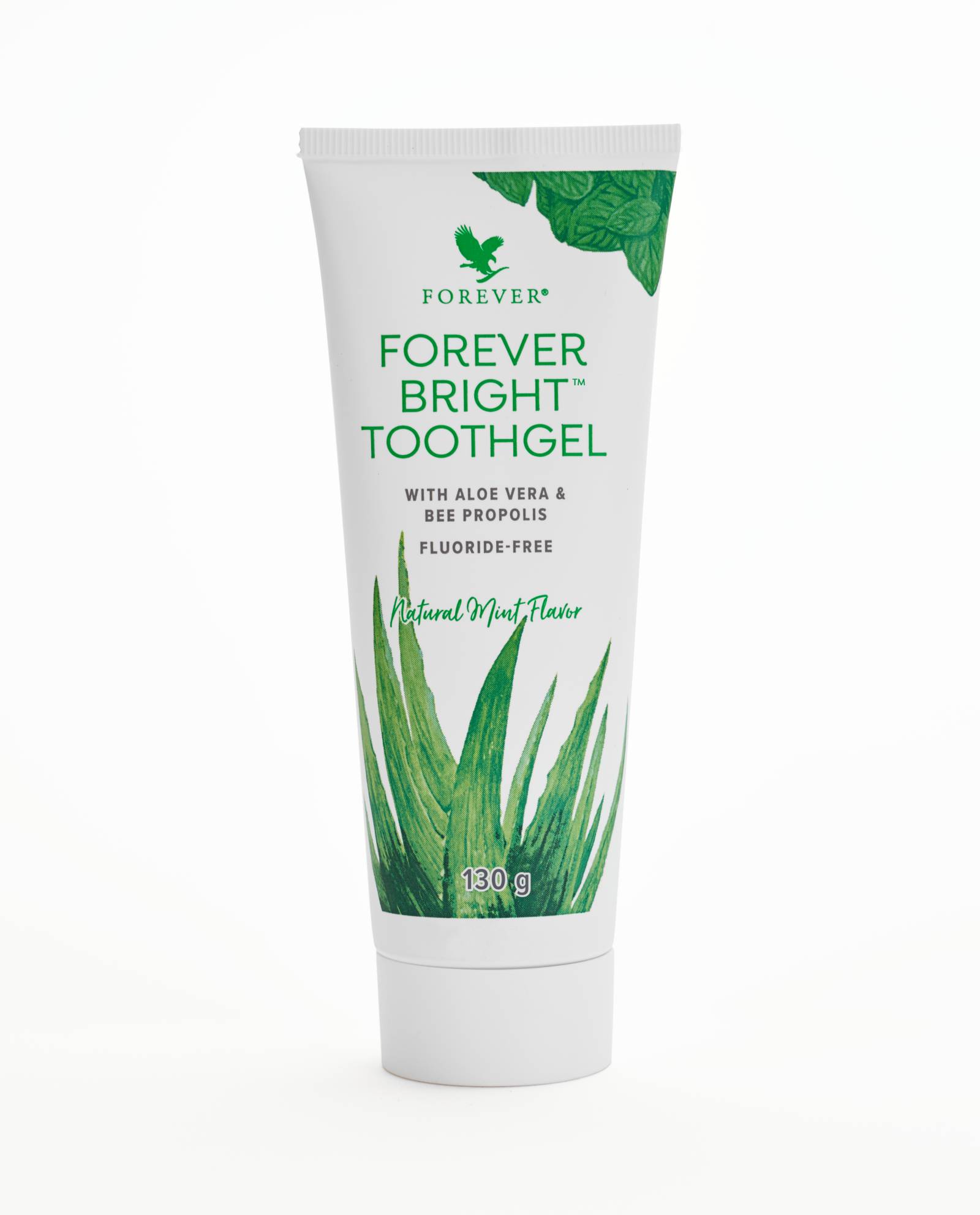 Created for the entire family – as well as your pets – this gentle, non-fluoride formula contains only the highest quality ingredients including aloe vera and bee propolis. Enjoy its natural mint flavour for a taste that will leave your mouth refreshed and your teeth clean. This toothgel is also suitable for vegetarians since it contains no animal by-products.&nbsp;
<span style="font-weight: 700; ">'Forever Bright Toothgel' was awarded the EXCELLENT rating in dermatological tests carried out by Dermatest®.</span>
<div></div>
