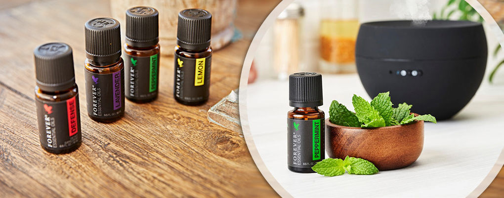 Banner image for the article Forever’s Essential Oils: Types of Diffusers and DIY Home Hacks