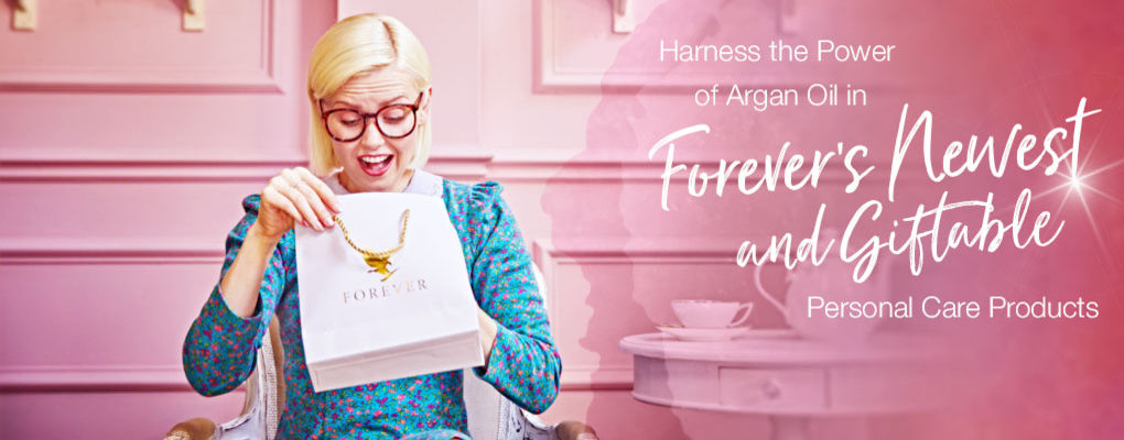 Banner image for the article Harness the Power of Argan Oil in Forever’s Newest (and Giftable!) Personal Care Products