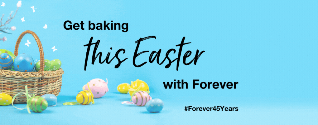 Make the most of Easter this year with five fabulous Forever baking recipes. Whether your sweet tooth craves a delicious cake, a crumbly cookie or a sumptuous scone, this is the Easter baking guide for you.

