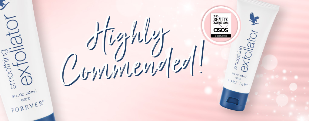 We’re delighted to announce that Forever’s Smoothing Exfoliator was awarded Highly Commended at the ASOS Beauty Awards in London this week.