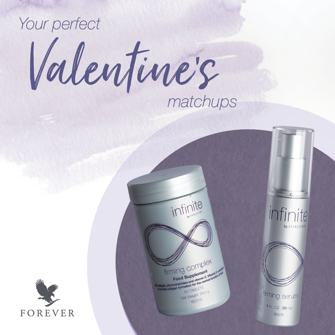 Valentine’s Day is on the way – and no other time of year says ‘perfect pairing’ quite like the 14th February. Thankfully, while Forever’s products work brilliantly on their own, they shine just as brightly when they meet their match. Especially with our award-winning skincare range.

