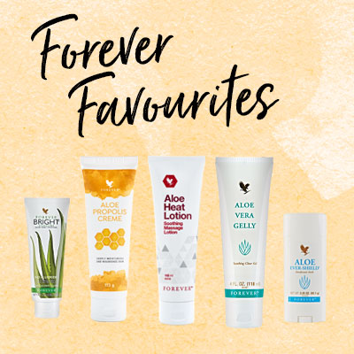 Which Forever products should new customers try first? We think our ‘Forever Favourites’ are a great place to start. Here are some ideas for which products to introduce to your new customers, and why they work so well!