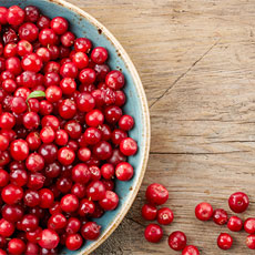 Cranberries generally come into season around Autumn, specifically between September and November.